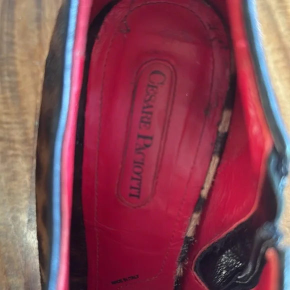 Cesare Pacotti fabulous leather  heels - Picture 3 of 7